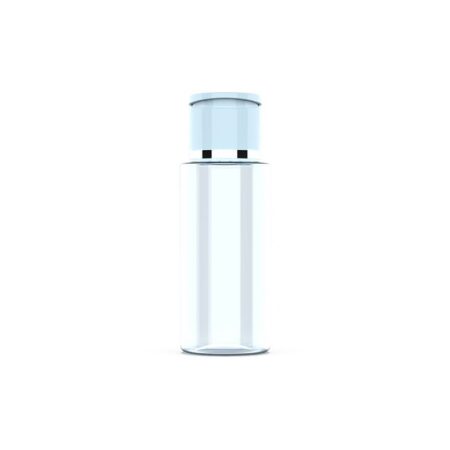 PE blue bottle