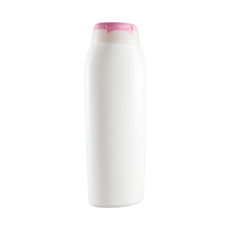 PE bottle pink cap