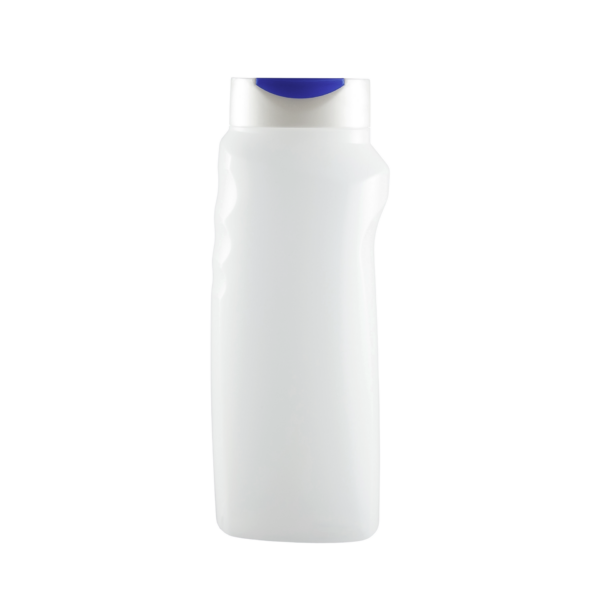 PE-Flasche blau Niedrig