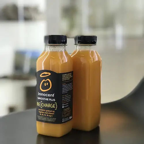 juice i plastflaske