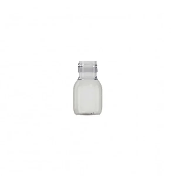 PET bottle for cosmetics transparent