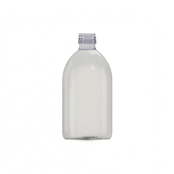 PET bottle for disinfection transparent 500ml