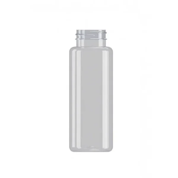 PET-Flasche-für-Kosmetik transparent 250ml