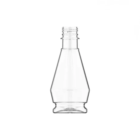 Flaske i pet til husholdning transparent 250ml