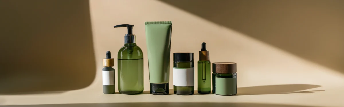 Row of products