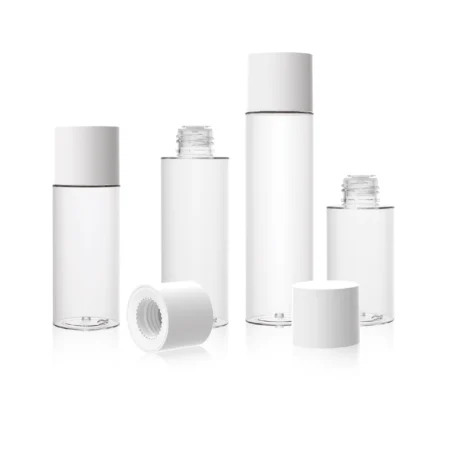 Clear PET toner bottles pw-390913A