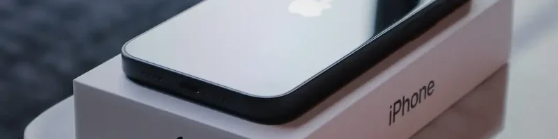 Apple iPhone emballage som gaveæske