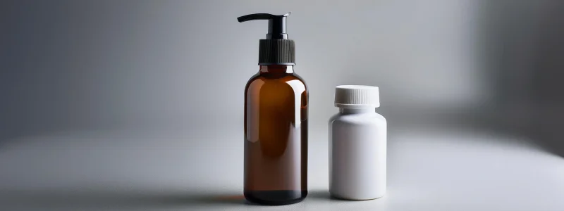 Glas dispenser and medicin bottle