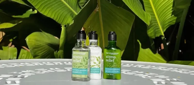 Grøn emballage shampoo