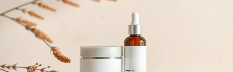 kosmetik emballage lavet af genbrugsplast
