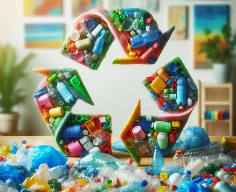 Genbrugeligt plastik