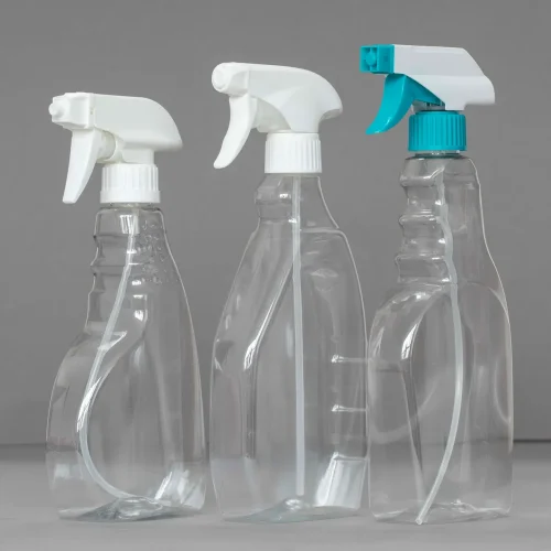 gennemsigtige sprayflaske