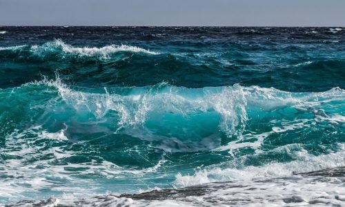 boelger i havet